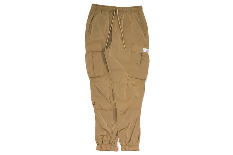 PRO CLUB COMFORT METALLIC NYLON CARGO PANT (KHAKI) 15PC0506