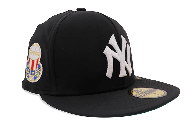 NEW ERA NEW YORK YANKEES COOPERSTOWN 59FIFTY GORE-TEX PACLITE FITTED CAP (1952 WORLD SERIES SIDE PATCH/GREEN UNDER VISOR/BLACK) 13751124