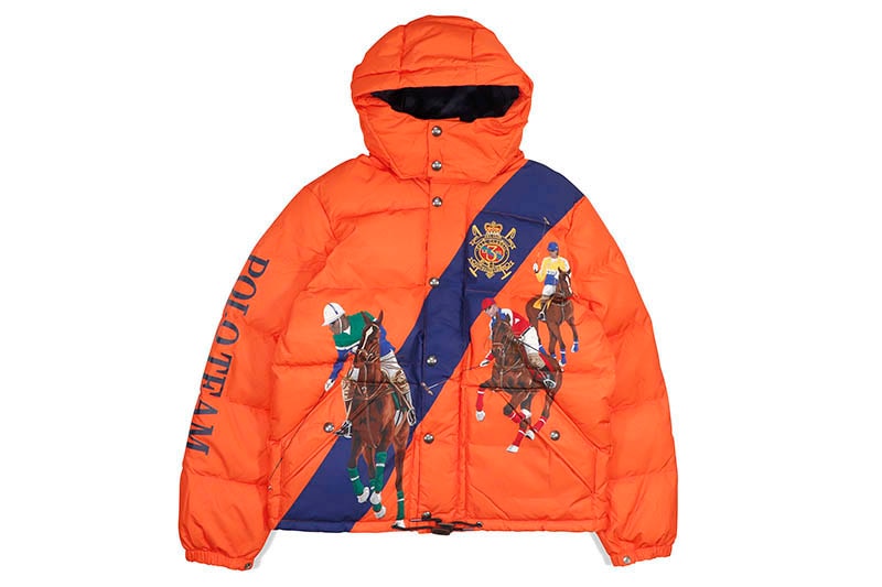 POLO RALPH LAUREN THE WAINWRIGHT GRAPHIC DOWN JACKET (710916061001:DOWN THE FIELD PRINT)