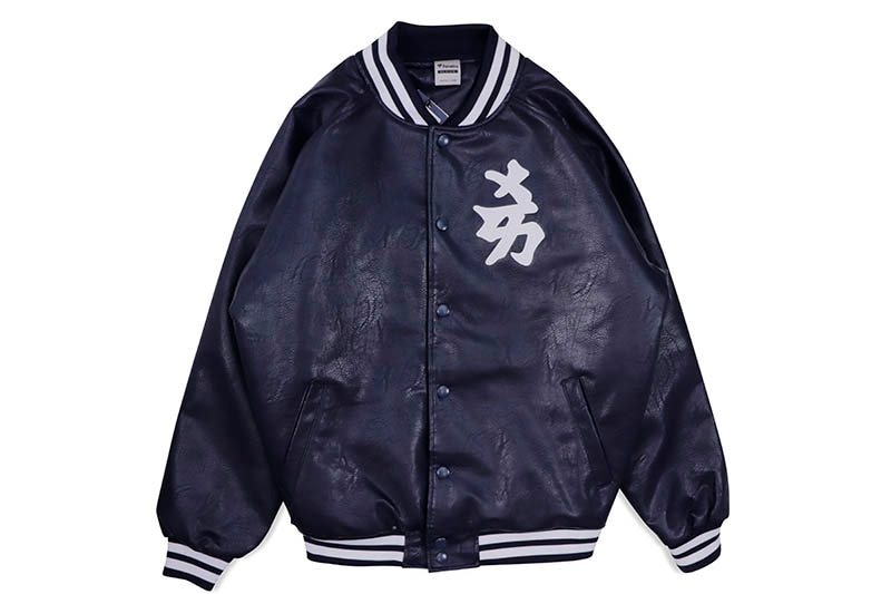 FANATICS NEW YORK YANKEES KANJI STADIUM JACKET (ML2323FW0010:NAVY)