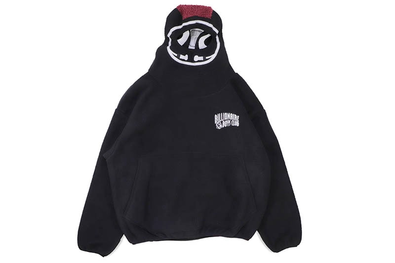 BILLIONAIRE BOYS CLUB POLAR BALACLAVA JACQUARD HOODIE (831-9403