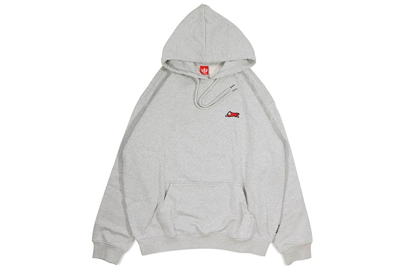 ICECREAM BASIC TRAINING HOODIE (431-8304:HEATHER GREY)