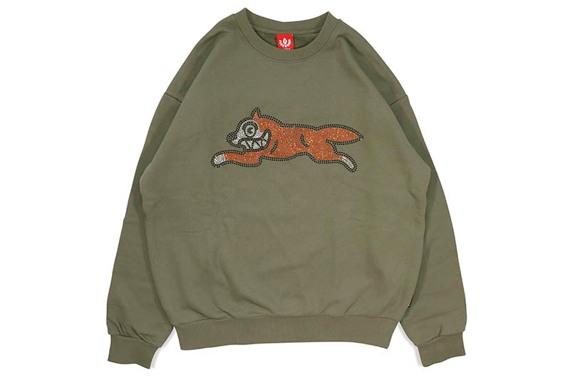 ICECREAM SKATESHAKE CREWNECK (431-8307:FOUR LEAF CLOVER)