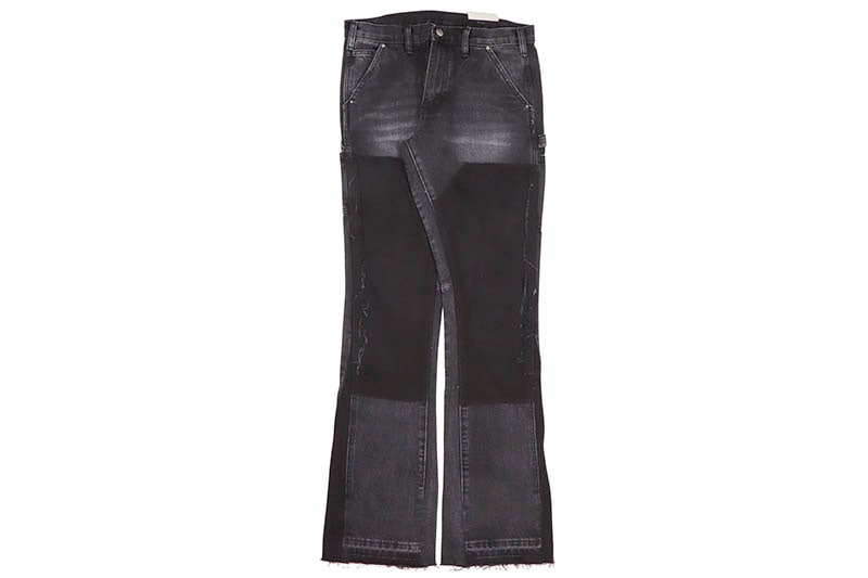 mnml B118 WORK FLARE DENIM (D146:BLACK) | Brand,M-R,mnml