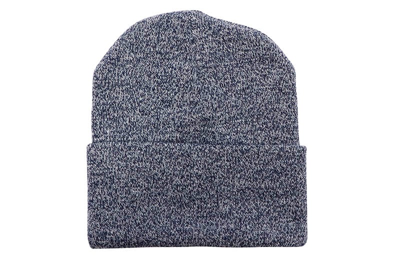 OHSUNG TRADING MADE IN USA BEANIE (MELANGE:NAVY/WHITE)