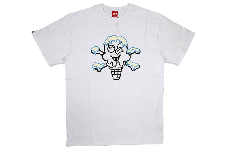 ICECREAM ICEBERG SS TEE (431-8201:WHITE)
