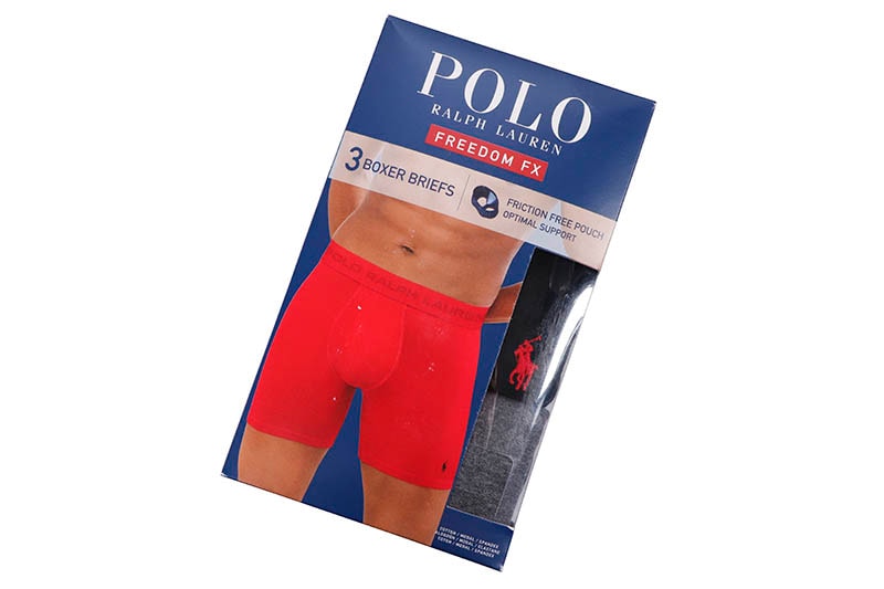 POLO RALPH LAUREN FREEDOM FX FRICTION FREE POUCH BOXER BRIEF 3-PACK (RPBBP3-RP02)