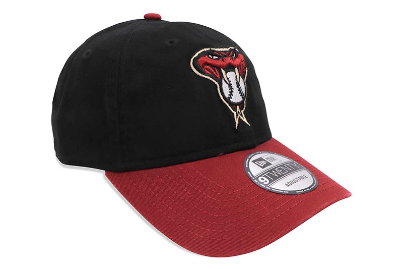 NEW ERA ARIZONA DIAMONDBACKS CORE CLASSIC 9TWENTY ADJUSTABLE CAP (ALTANATIVE BLACK/CARDINAL)