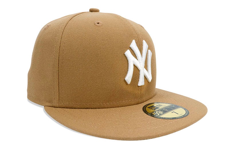 NEW ERA NEW YORK YANKEES 59FIFTY FITTED CAP (WHEET/WHITE) 13562232