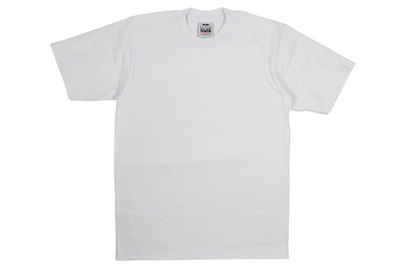 PRO CLUB HEAVYWEIGHT COTTON SHORT SLEEVE CREW NECK T-SHIRT (WHITE