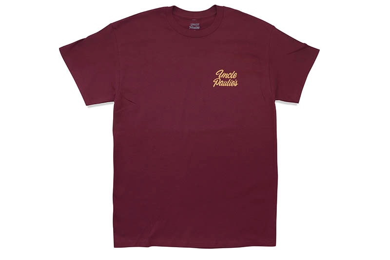 UNCLE PAULIE'S DOWN TOWN TEE (MAROON)