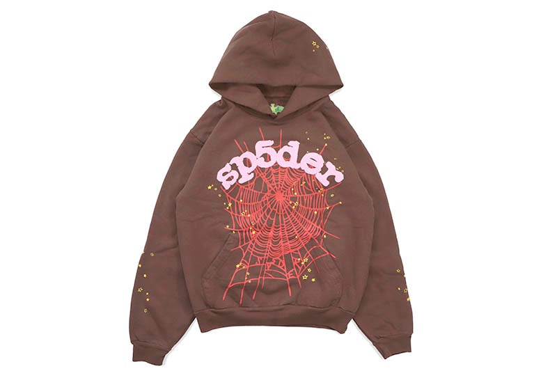 注目ブランド■SP5DER■人気 OG WEB HOODIE 国内発送 すぐ届く Sp5der OG Rhinestone Logo Hoodie Black Men's - SS22 - US