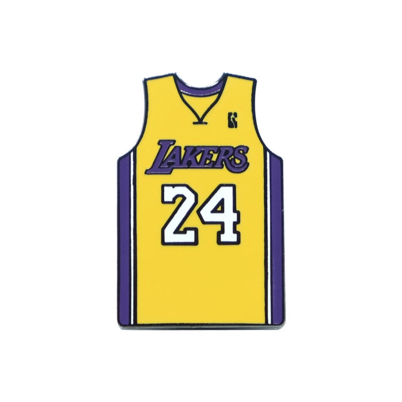 KINGPINZ KOBE 24 LAKERS HOME JERSEY LAPEL PIN