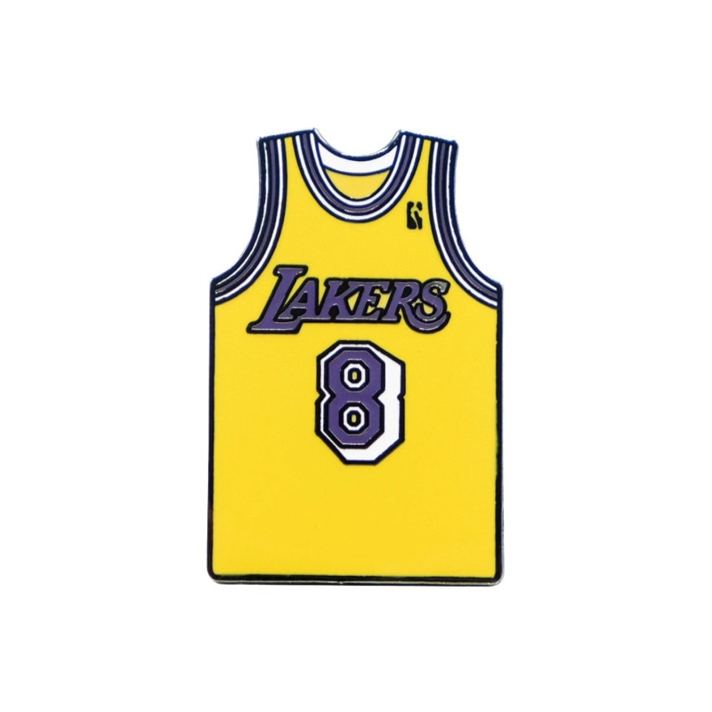 KINGPINZ KOBE 8 LAKERS HOME JERSEY LAPEL PIN