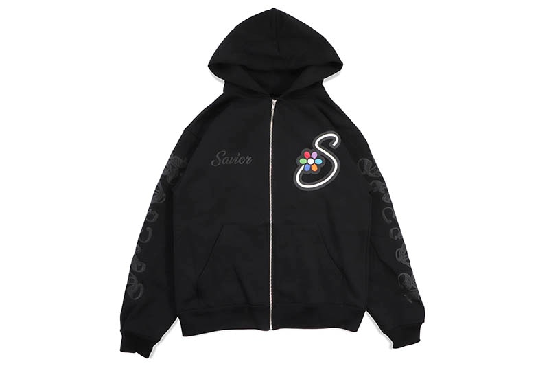 JAETIPS PLANT ZIP HOODIE (BLACK) | Brand,G-L,JAETIPS