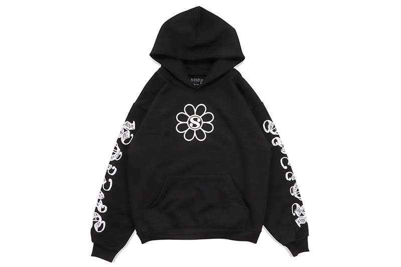 JAETIPS SAVIOR LES FLOWER HOODIE (BLACK) | Brand,G-L,JAETIPS