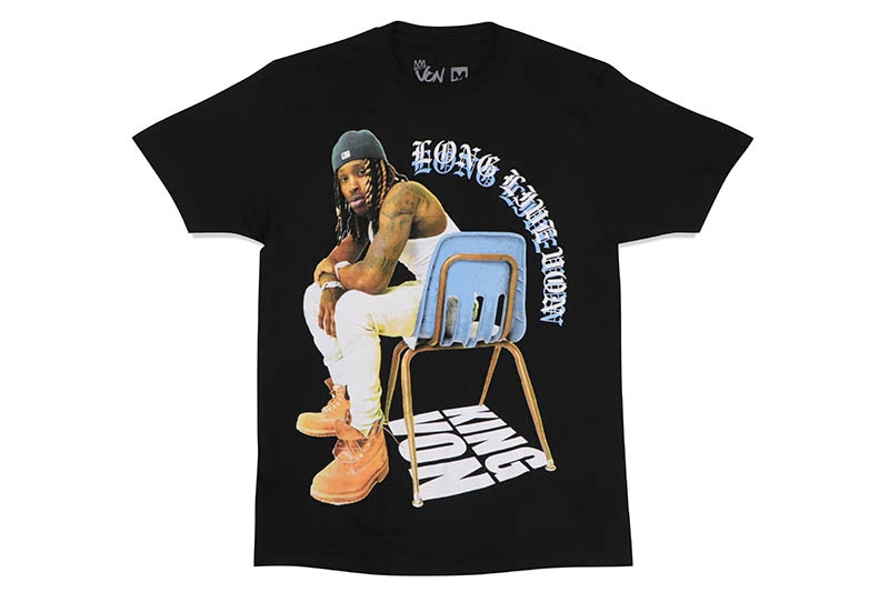 KING VON LONG LIVE VON T-SHIRT (BLACK)