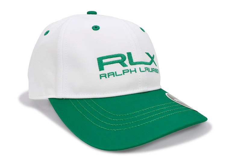 RLX GOLF TWILL SPORT CAP (RH0002-100:WHITE/GREEN)