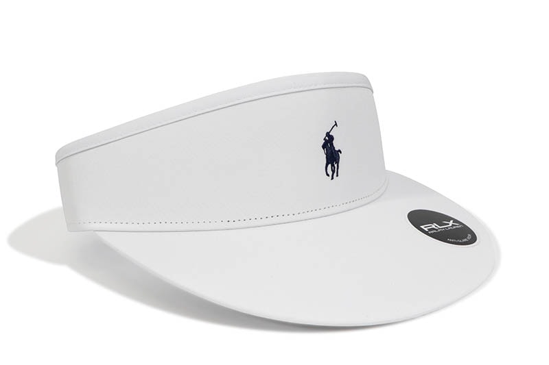 RLX GOLF WATER REPELLENT VISOR (PT0060-100:WHITE)