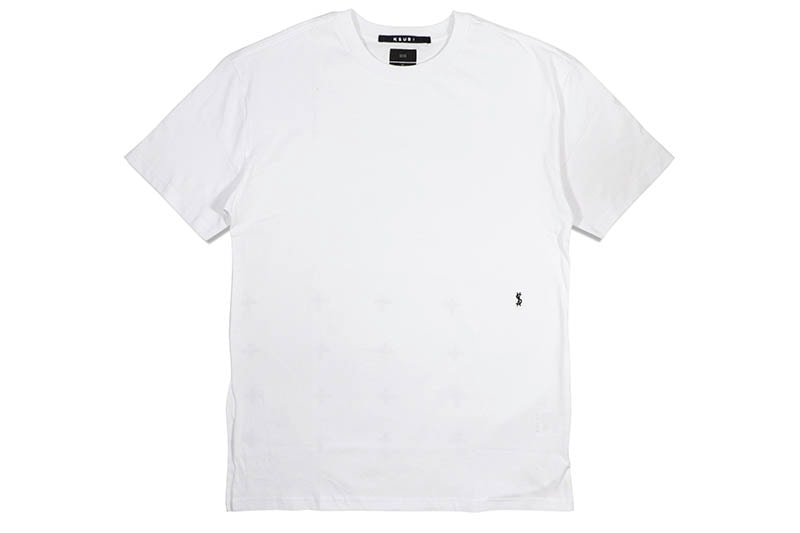 KSUBI 4 x 4 BIGGIE SS TEE (5000006291:OPTIC WHITE) | Brand,G-L
