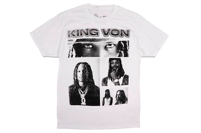 KING VON EYES ON YOU T-SHIRT (WHITE)