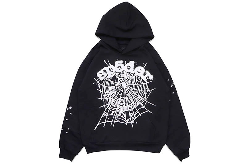 SP5DER OG WEB HOODIE (BLACK)