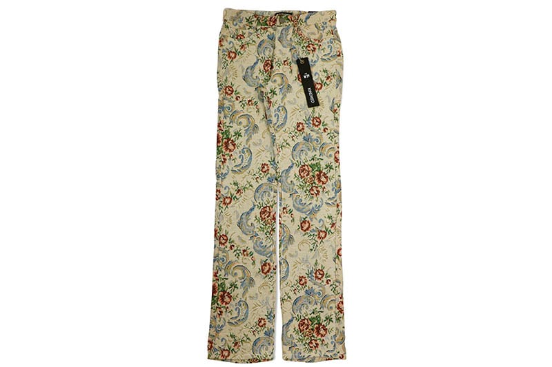 KINDRED JACQUARD STACKED PANTS (KD233P:BUCKINGHAM PALACE BOT)