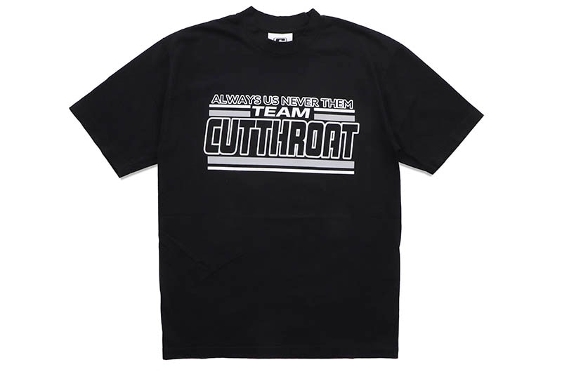 CUTTHROAT TEAM CUTTHROAT TEE (BLACK)