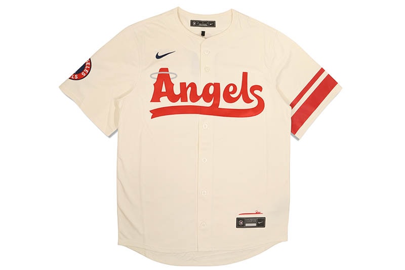 NIKE MLB LOS ANGELES ANGELS CITY CONNECT LIMITED JERSEY (T7LM-ANCC-ANG-L23:CREAM)