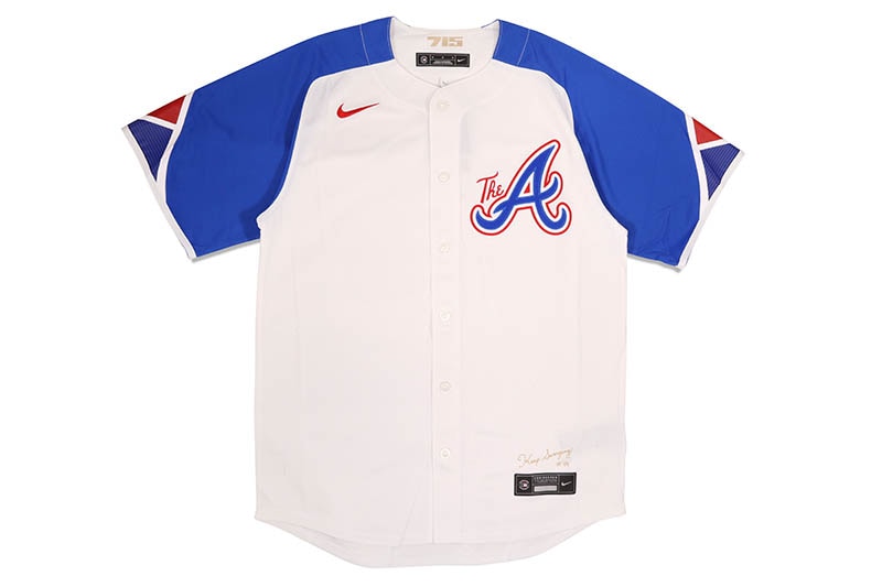 NIKE MLB ATLANTA BRAVES CITY CONNECT LIMITED JERSEY (T7LM-01O2-AW-L23:WHITE)