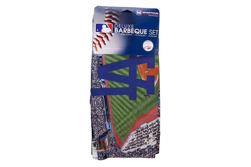 WINCRAFT LOS ANGELES DODGERS DELUXE BARBEQUE SET A1800513