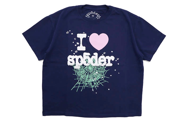 SP5DER SOUVENIR T-SHIRTS (NAVY) | すべての商品 | GROWAROUND 