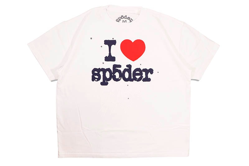 ■SP5DER■大人気 お土産Tシャツ ホワイト 国内発送 すぐ届く SP5DER SOUVENIR T-SHIRTS (WHITE) | すべての商品 | GROWAROUND