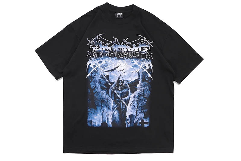 REVENGE CHROME REAPER TEE (BLACK) | Brand,M-R,REVENGE | GROWAROUND