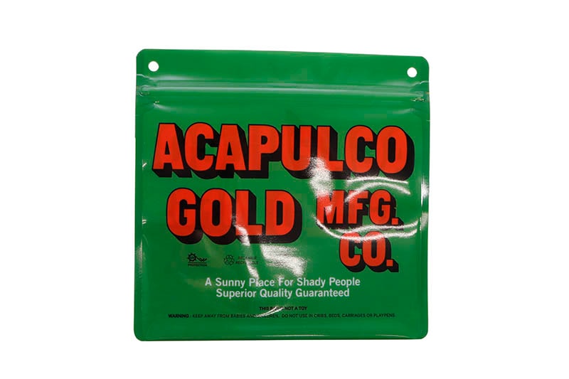 ACAPULCO GOLD SMELL PROOF BAG (COLLAB WITH PAKE)