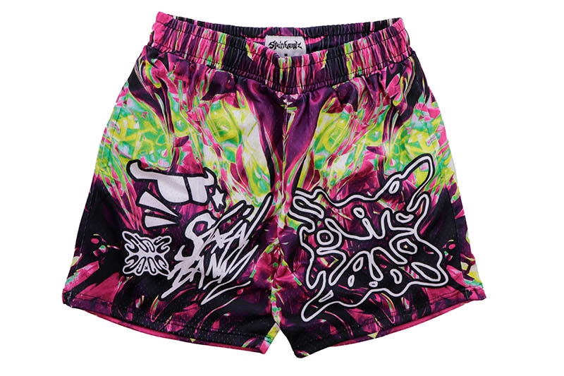 SB STUDIOS SB GRAFFITI SHORTS (PURPLE YELLOW) | すべての商品