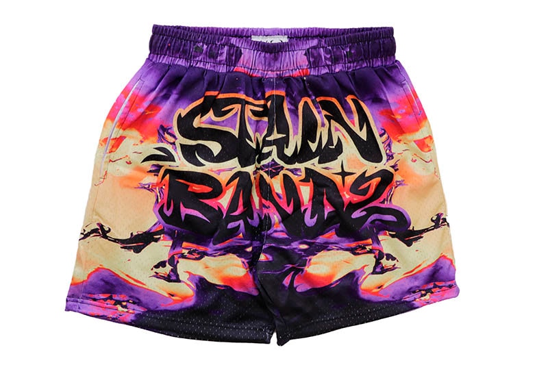 SB STUDIOS SB GLOW SHORTS V2 MULTICOLOR (PURPLE)