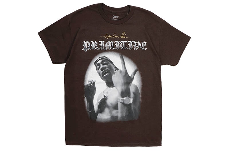 PRIMITIVE 2PAC TEE (BROWN) | すべての商品 | GROWAROUND