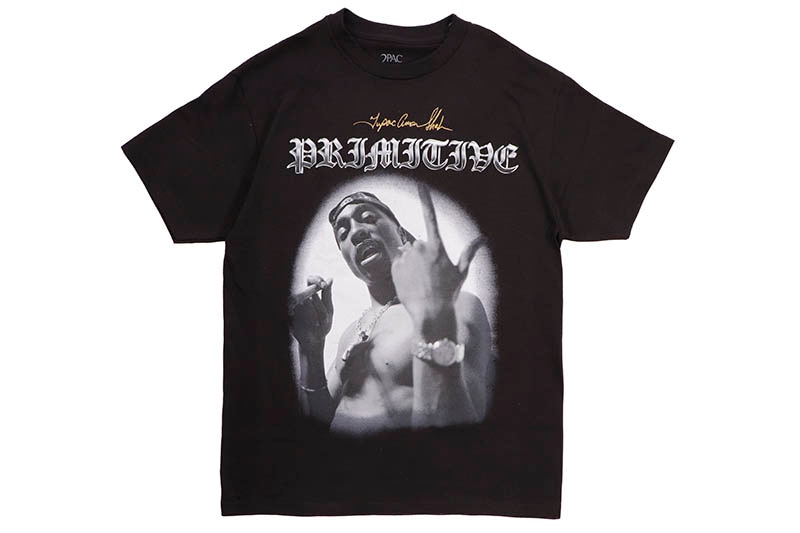PRIMITIVE 2PAC TEE (BLACK)