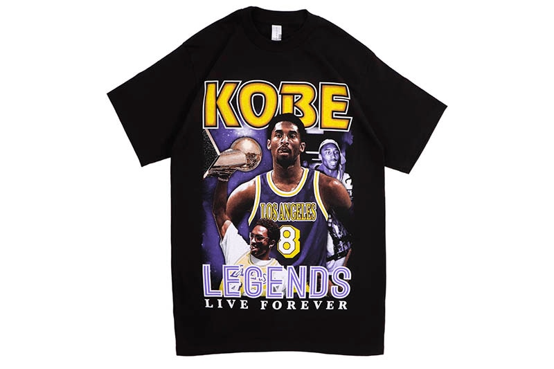 KOBE BRYANT LEGENDS LIVE FOREVER T-SHIRT (BLACK) | すべての