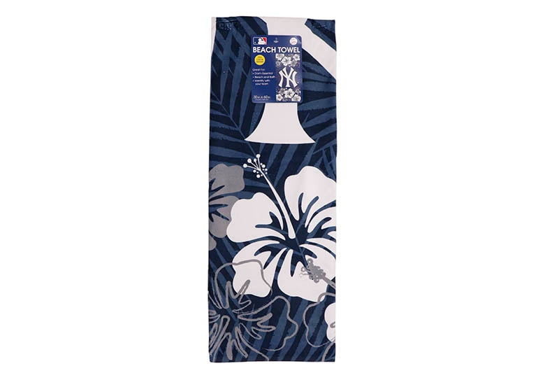 WINCRAFT NEW YORK YANKEES FLORAL SPECTRA BEACH TOWEL A0611022