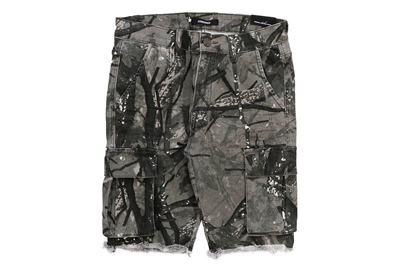 KINDRED CARGO SHORTS (KD2045S:GREEN STONE CAMO) | Brand,OTR