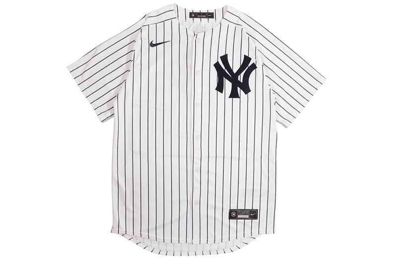 NIKE MLB NEW YORK YANKEES HOME LIMITED PLAYER JERSEY (T7LM-NKHO-QDJ-RY8:DEREK JETER/#2/WHITE STRIPES)