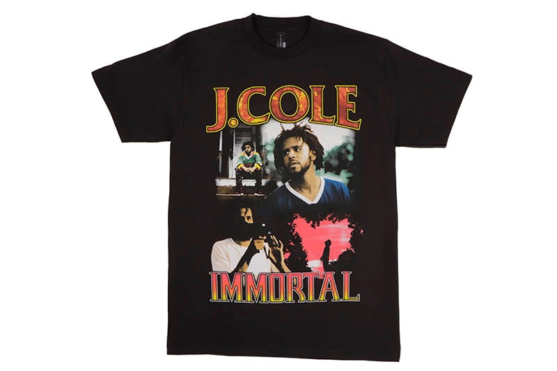 J COLE IMMORTAL GRAPHIC T-SHIRT (BLACK) | すべての商品