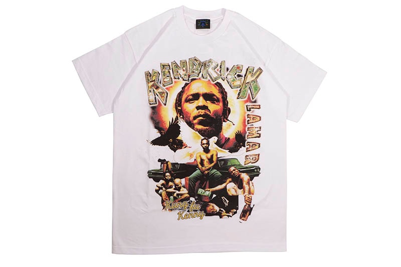DBRUZE KENDRICK LAMAR TEE (WHITE)