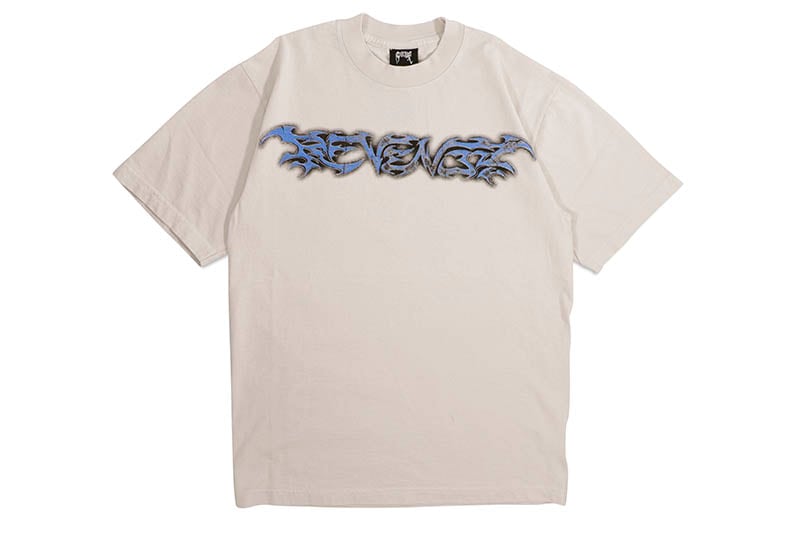 REVENGE SPINE TEE (CEMENT)