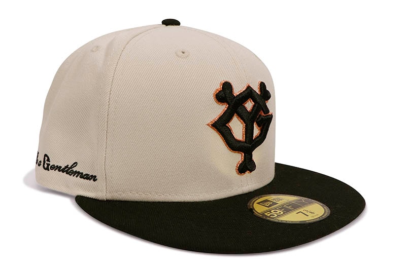 NEW ERA YOMIURI GIANTS 59FIFTY FITTED CAP (STONE/BLACK VISOR) 14109869