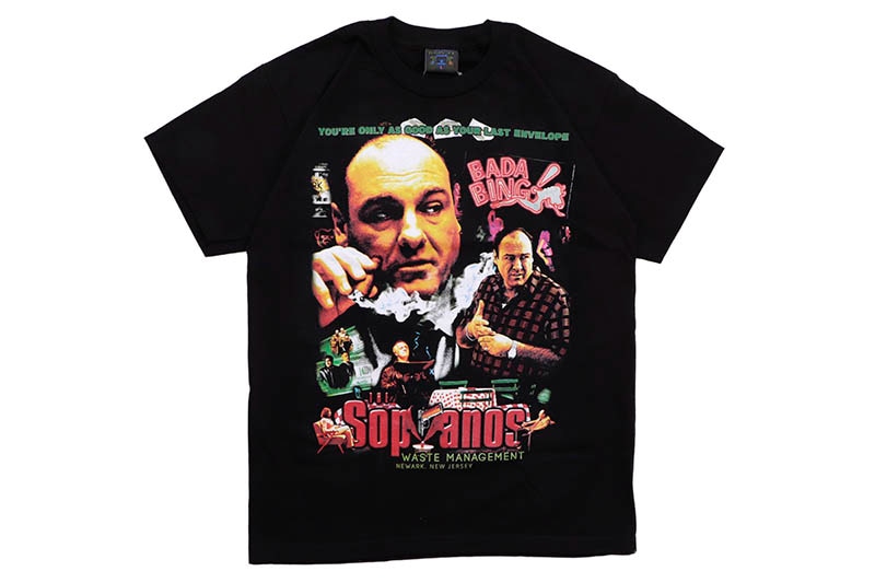 DBRUZE THE SOPRANOS TEE (BLACK)