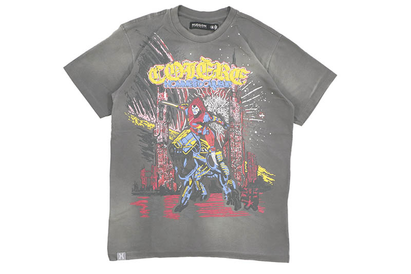 HUDSON OUTERWEAR COLERE TEE (512:GREY)
