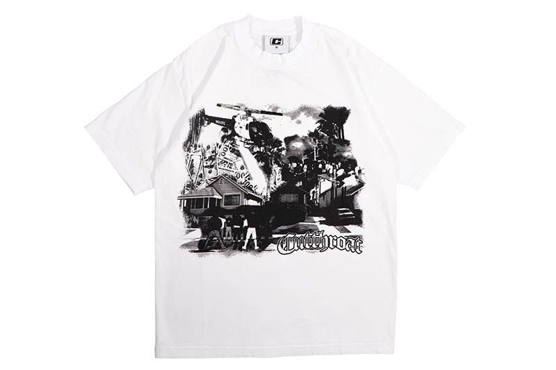 CUTTHROAT CITY VIEWS TEE (WHITE)